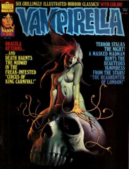 Vampirella 39 - Scull Of Death - The Dead Girl - Finger Of Death - Dark Story - She Devel