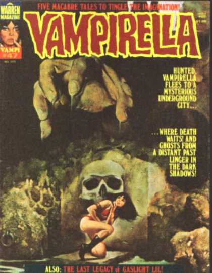 Vampirella 47 - Macabre - Underground City - Hunted - Death - Ghosts