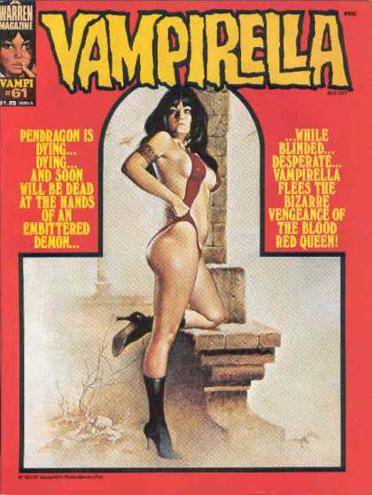 Vampirella 61 - The Blood Red Queen - Pendragon - Embittered Demon - Vengeance - Vampi 61