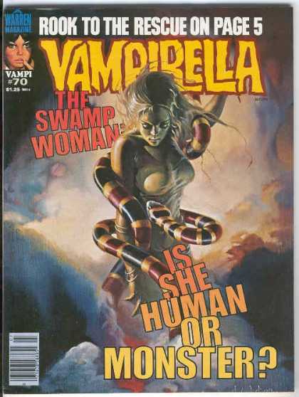 Vampirella 70 - Snake - Monster - Scary - Evil - Horror