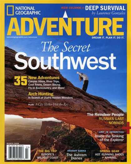 Adventures magazine. National Geographic Adventure (Magazine).
