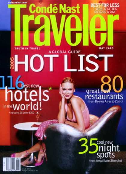 Various Magazines - Conde Nast Traveler