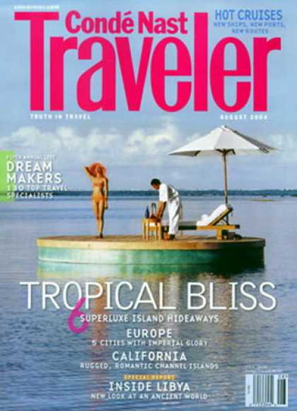 Various Magazines - Conde Nast Traveler