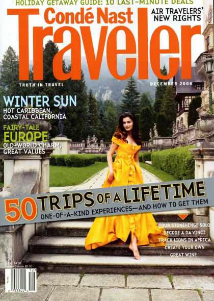 Various Magazines - Conde Nast Traveler