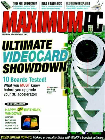 Various Magazines 7558