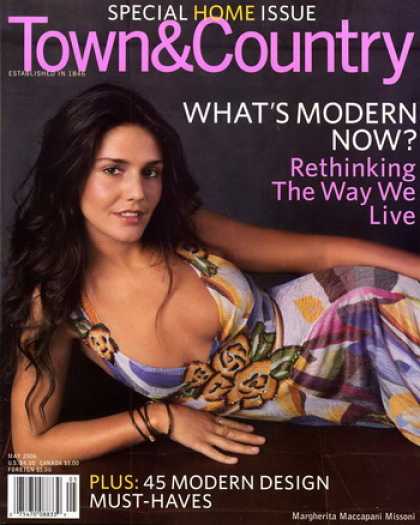 Various Magazines - Town & Country