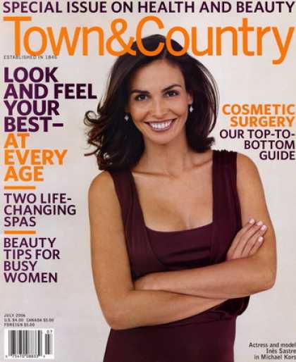 Various Magazines - Town & Country