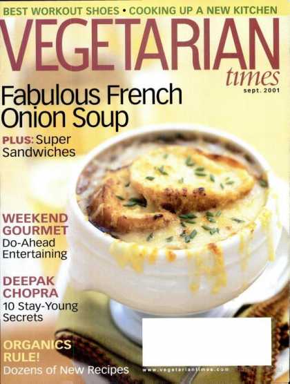 Vegetarian Times - September 2001