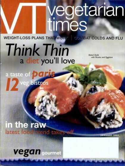 Vegetarian Times - January 2003