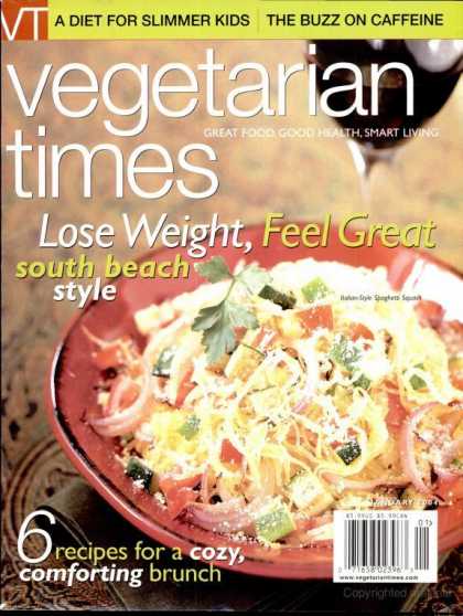 Vegetarian Times - January 2004