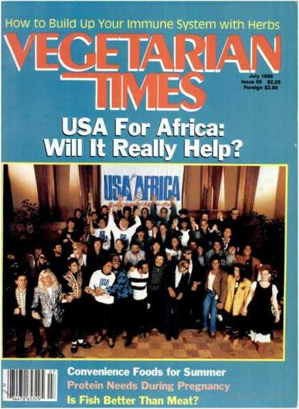 Vegetarian Times - July 1985