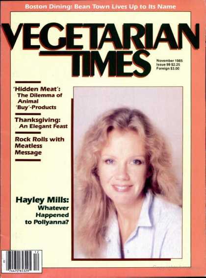 Vegetarian Times - November 1985