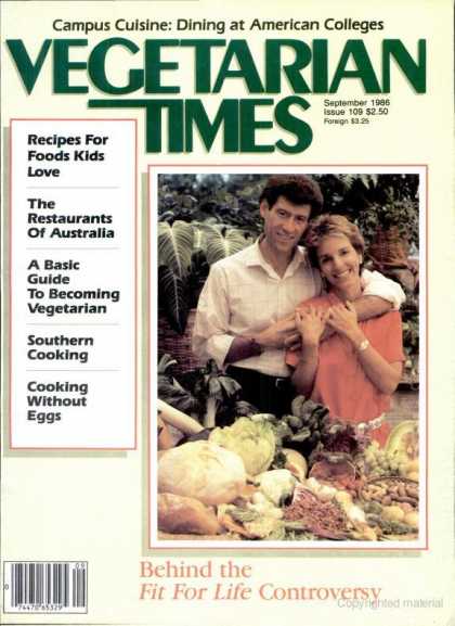 Vegetarian Times - September 1986