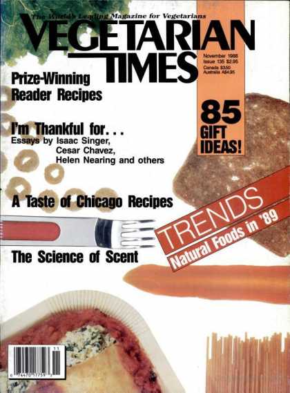 Vegetarian Times - November 1988