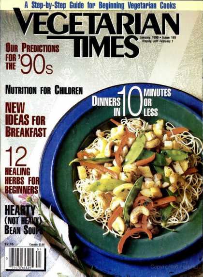 Vegetarian Times - January 1990