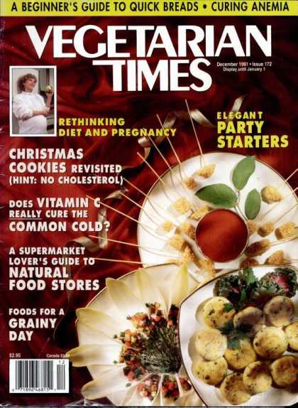 Vegetarian Times - December 1991