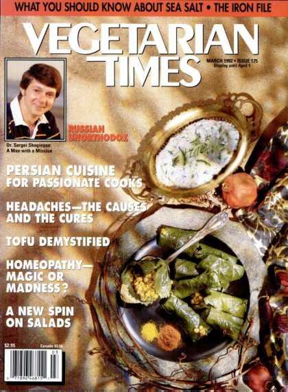 Vegetarian Times - March 1992