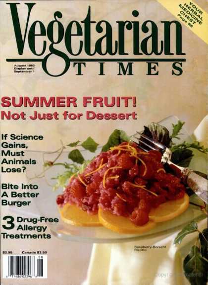 Vegetarian Times - August 1993