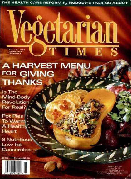 Vegetarian Times - November 1993