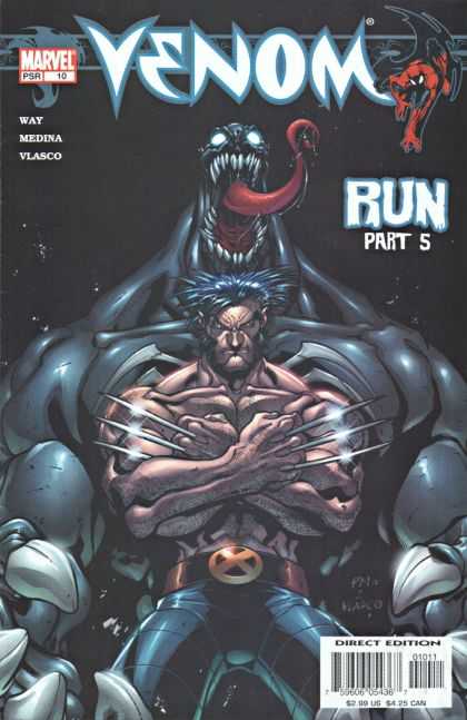 Venom 10 - Venom - Run Part 5 - Long Tongue - Direct Edition - Marvel
