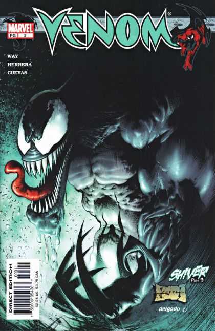 Venom 3 - Shiver - Delgado - Venom - Spiderman - Long Tounge - Sam Kieth