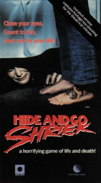 VHS Videos - Hide and Go Shriek