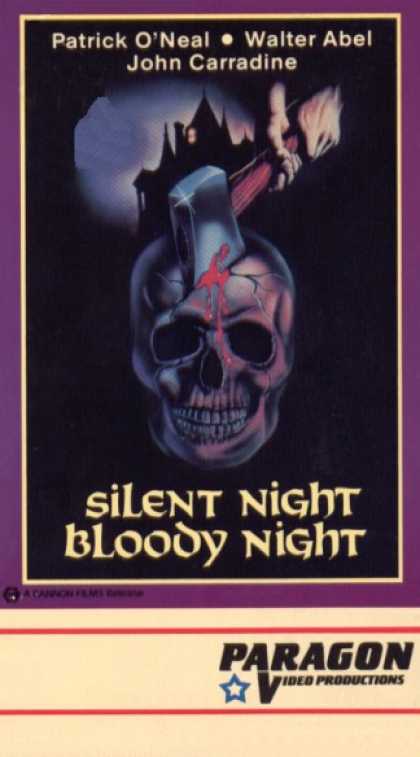 VHS Videos - Silent Night Bloody Night
