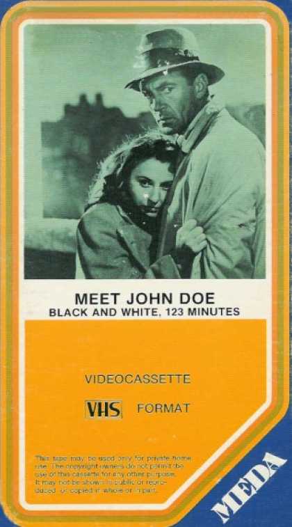 VHS Videos - Meet John Doe