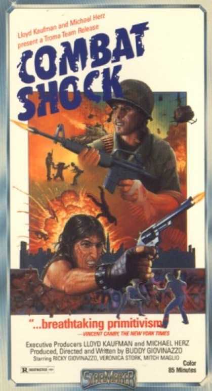 VHS Videos - Combat Shock