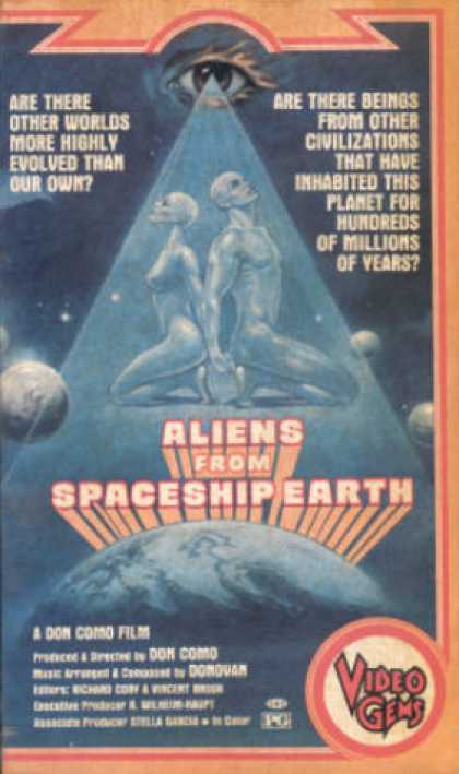 VHS Videos - Aliens From Spaceship Earth