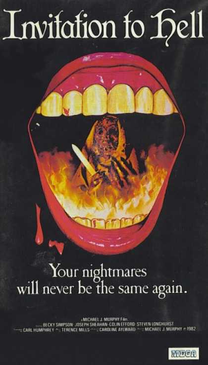 VHS Videos - Invitation To Hell (1982)