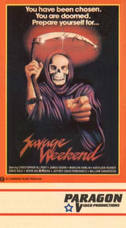 VHS Videos - Savage Weekend