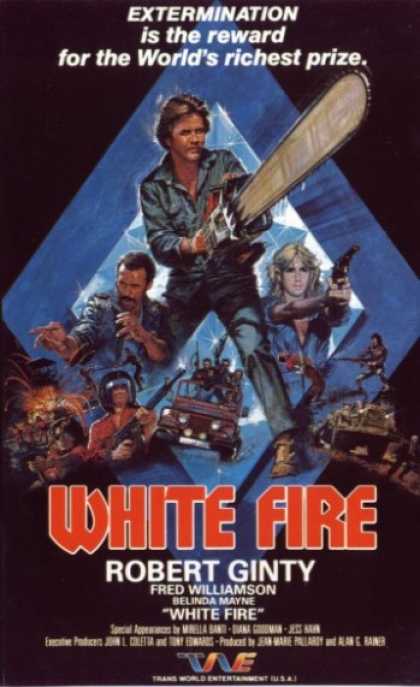 VHS Videos - White Fire