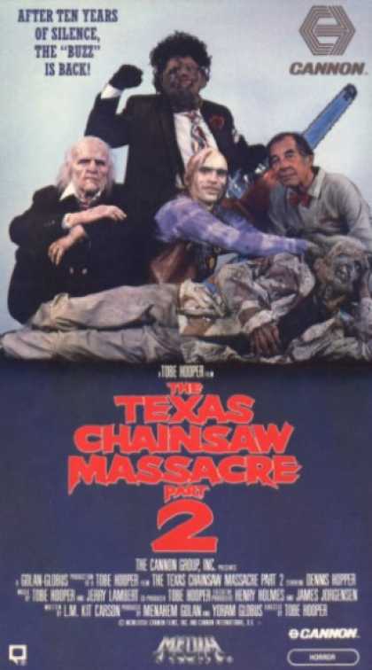VHS Videos - Texas Chainsaw Massacre Part 2
