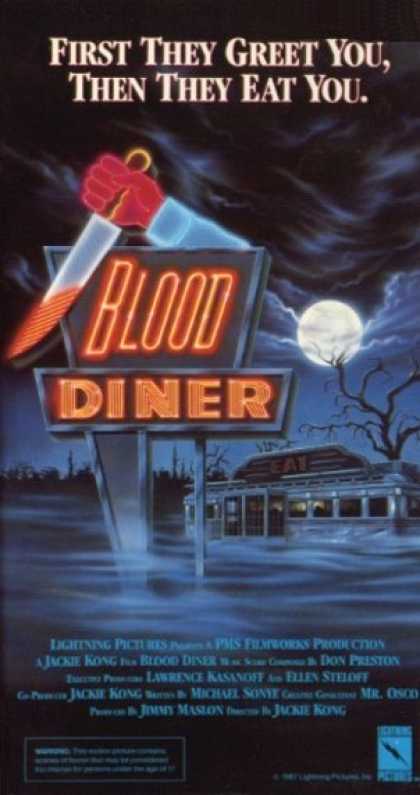 VHS Videos - Blood Diner