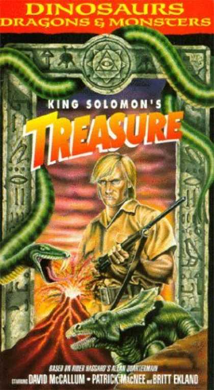 VHS Videos - King Solomon's Treasure