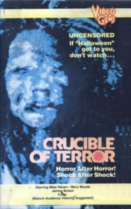 VHS Videos - Crucible Of Terror