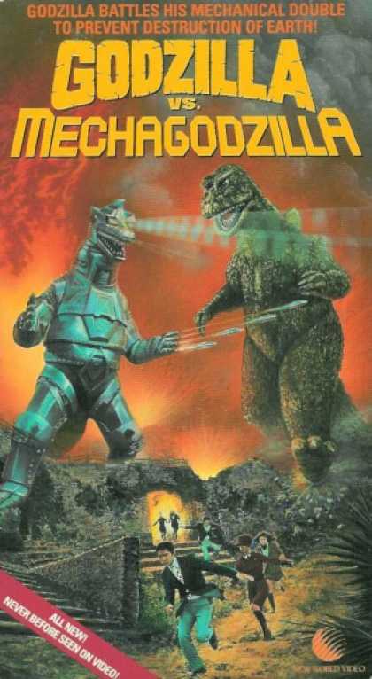 VHS Videos - Godzilla Vs Mechagodzilla