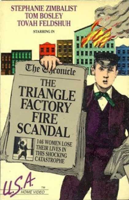 VHS Videos - Triangle Factory Fire Scandal U