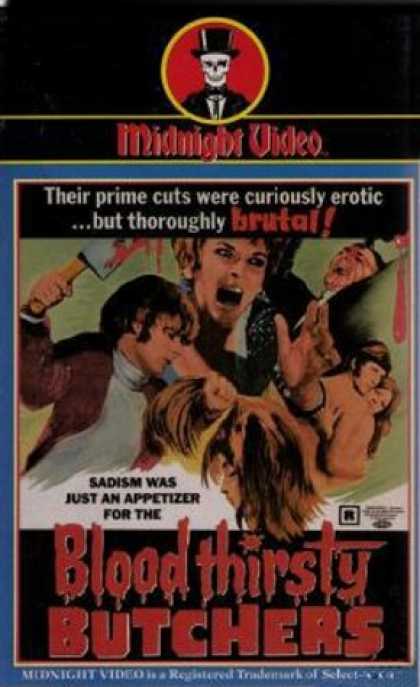 VHS Videos - Bloodthirsty Butchers