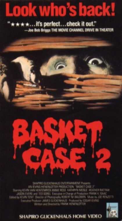 VHS Videos - Basket Case 2
