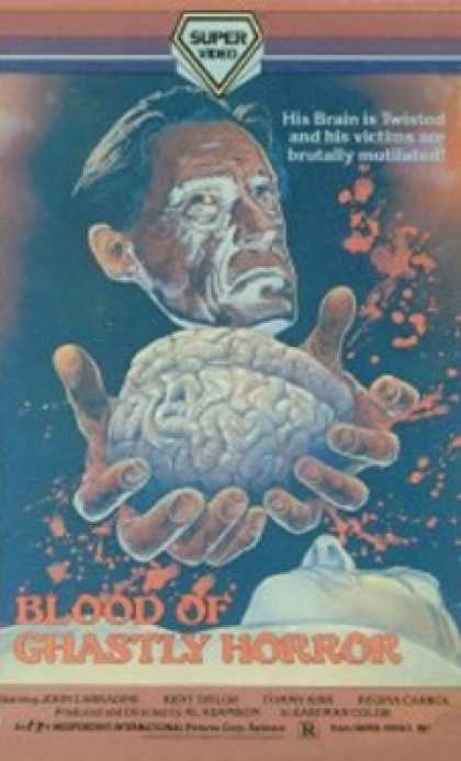 VHS Videos - Blood Of Ghastly Horror
