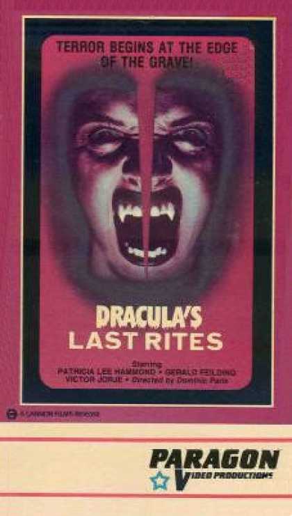 VHS Videos - Dracula's Last Rites