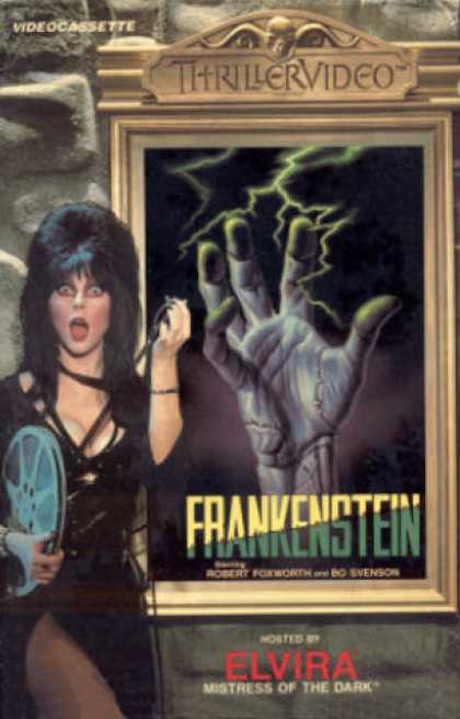 VHS Videos - Frankenstein Thrillervideo