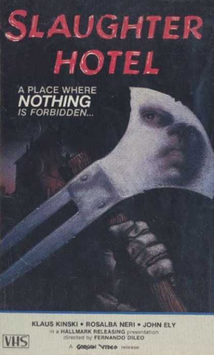VHS Videos - Slaughter Hotel