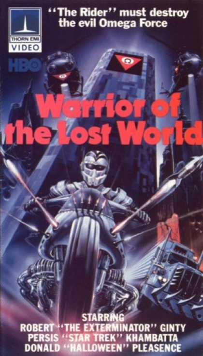 VHS Videos - Warrior Of the Lost World