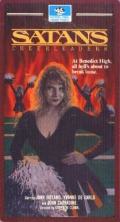 VHS Videos - Satan's Cheerleaders