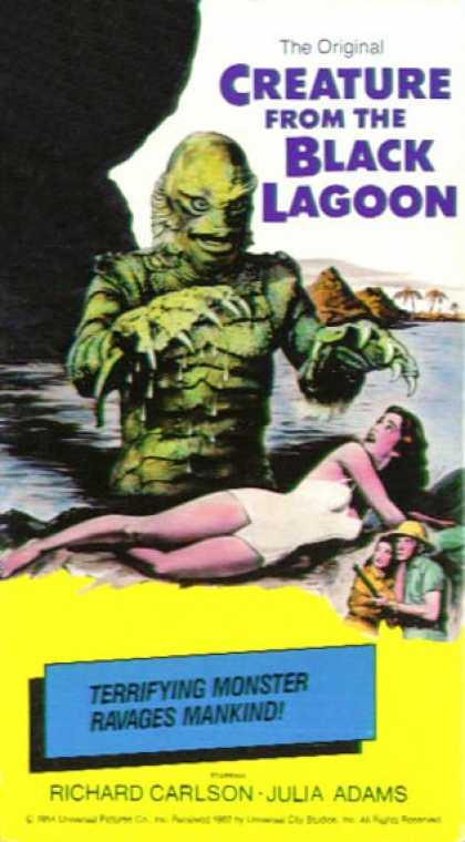 VHS Videos - Creature From the Black Lagoon