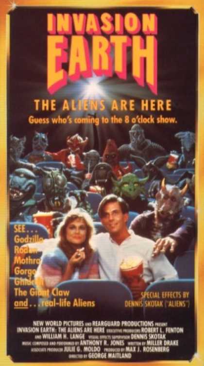 VHS Videos - Invasion Earth the Aliens Are Here