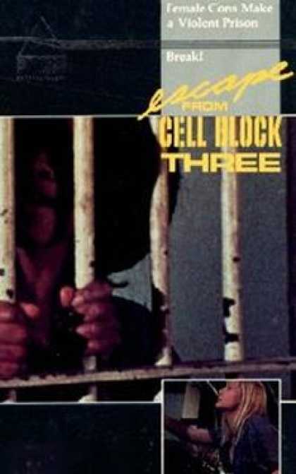 VHS Videos - Escape From Cell Block 3